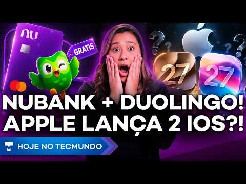 WHATSAPP TO HIDE CHATS?! IPHONE GETS 2 IOS UPDATES IN THE SAME DAY?! NUBANK GIVES FREE DUOLINGO A...