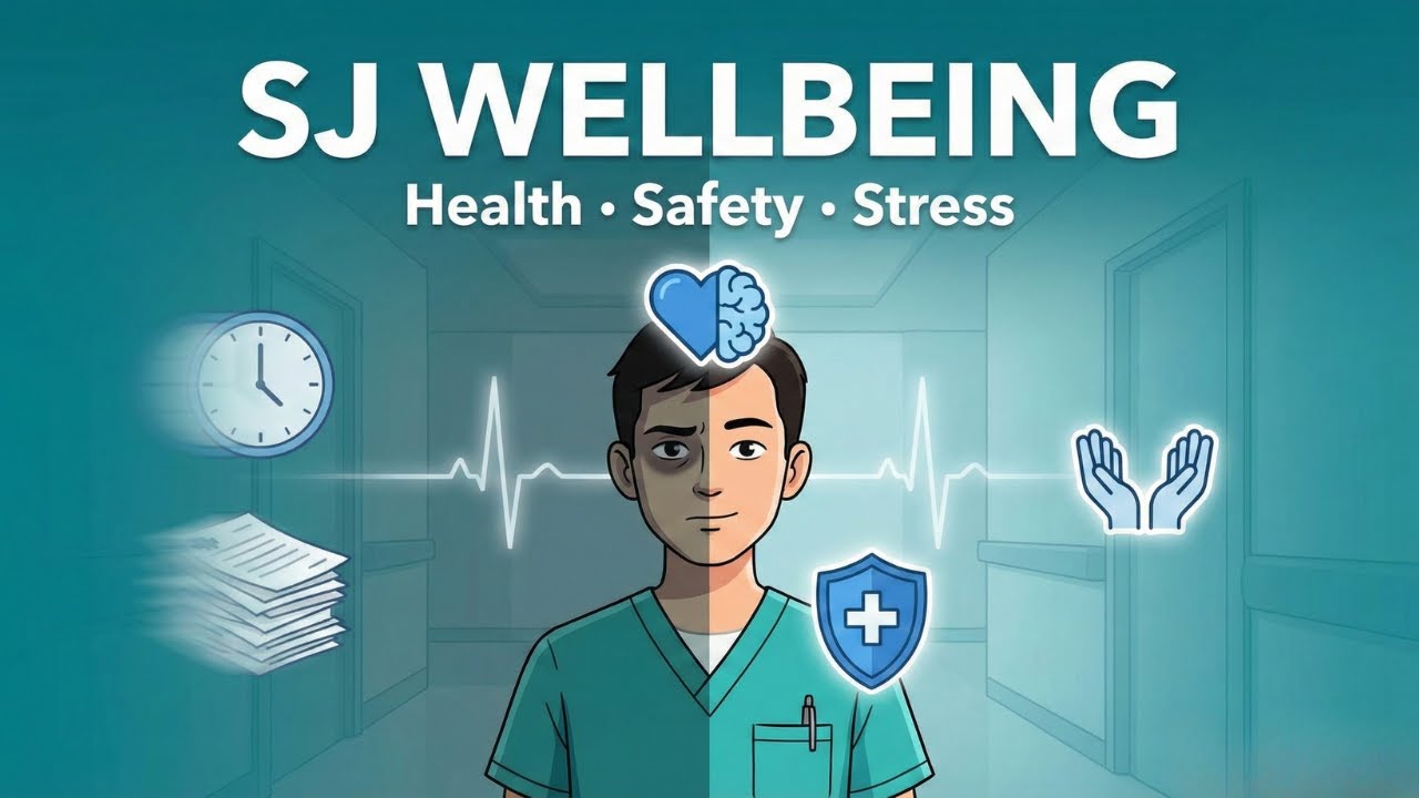 Personal and Peer Wellbeing for SJ Exams | Health, Safety, Stress & Seeking Support