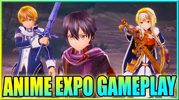 Sword Art Online Last Recollection Anime Expo Demo [PS5 4K 60fps]