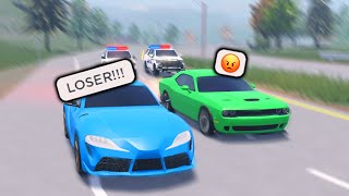 He Lost The Street Race What He Did Next Will Shock You Roblox