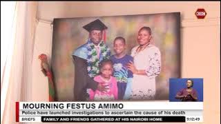 Head of KBC’s Mayienga FM Festus Amimo collapses and dies. Police launch investigations