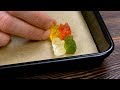 Put 4 Gummy Bears In The Corner Of The Sheet Pan. After 2 Minutes, Wow!