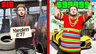 JİMMY İLE SIFIRDAN MİLYONER OLMAK GERÇEK HAYAT 💲 - GTA 5 MODS