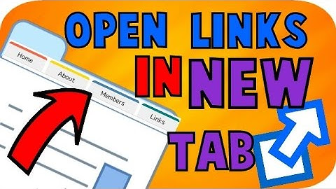 HOW TO OPEN MENU LINK LIST  OPEN IN NEW TAB / WINDOW -BLOGGER-WORDPRESS ANY SITE ! (2017)