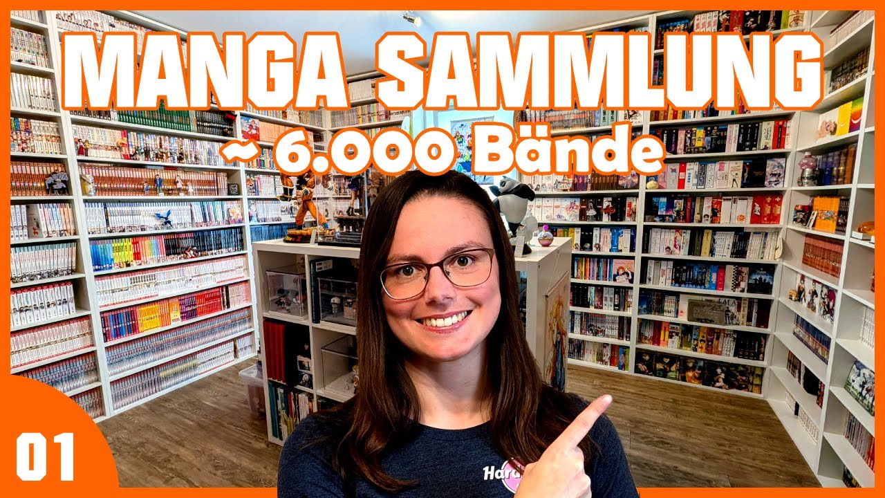XXL MANGA SAMMLUNG 2025 📚 | knapp 6.000 Bände! | Manga Zimmer Tour Teil 1