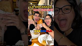 Día 1 BUSCANDO LA EMPANADA MÁS GRANDE DE TODA VENEZUELA ¿dónde estará la más grande?🤔 #fyp #shorts