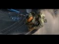 Master chief is free falling
