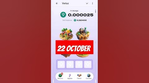 Vertus Combo Cards Today | 22 October Vertus Combo Cards | #airdrop #vertus #code