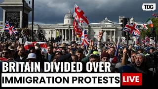 London Protest LIVE: Tommy Robinson Draws Massive London Crowds Amid Anti-Immigration Protests