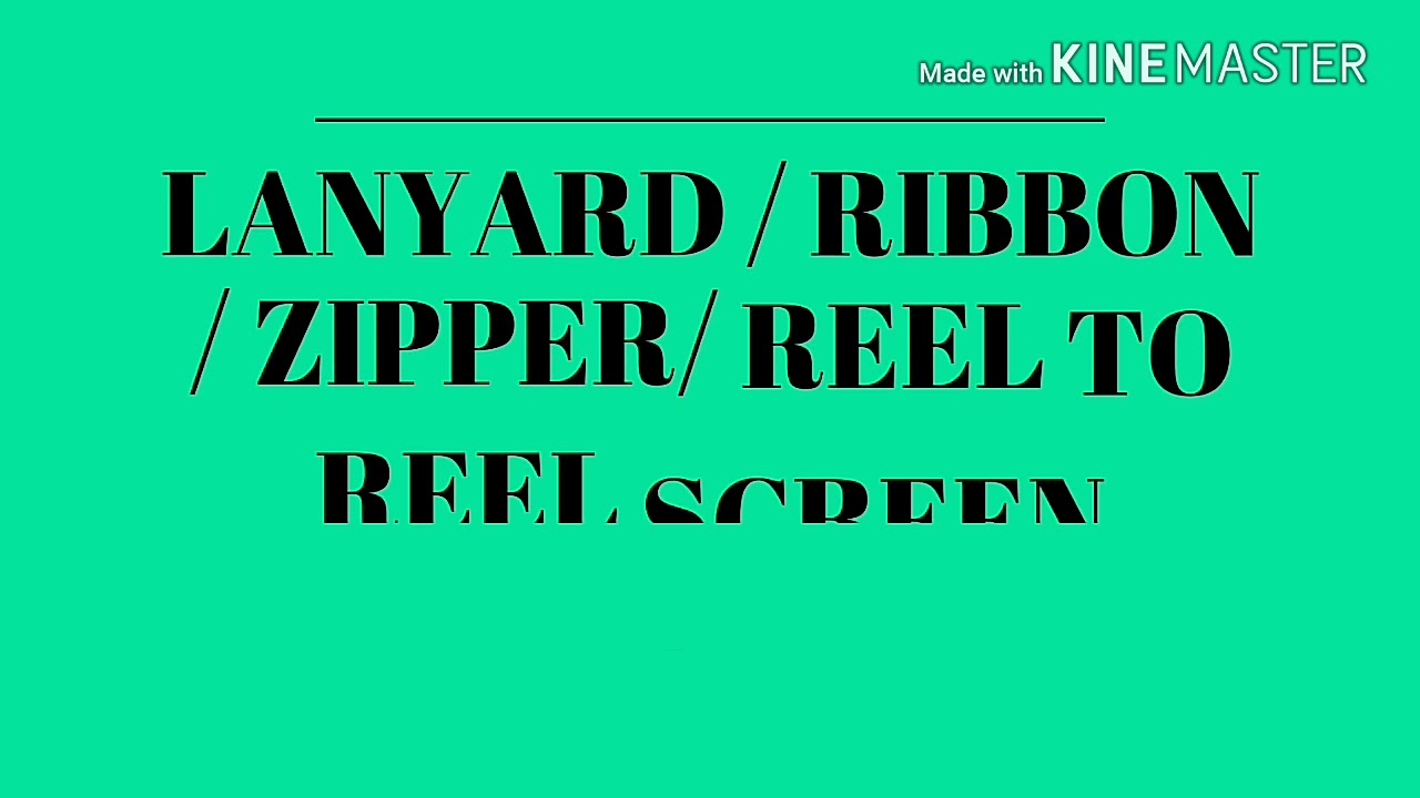 Lanyard / ribbon / zipper/ reel to reel screen printing machine