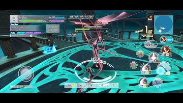 SAOIF Level 70 Guild raid boss in 3:59 using a double auto build