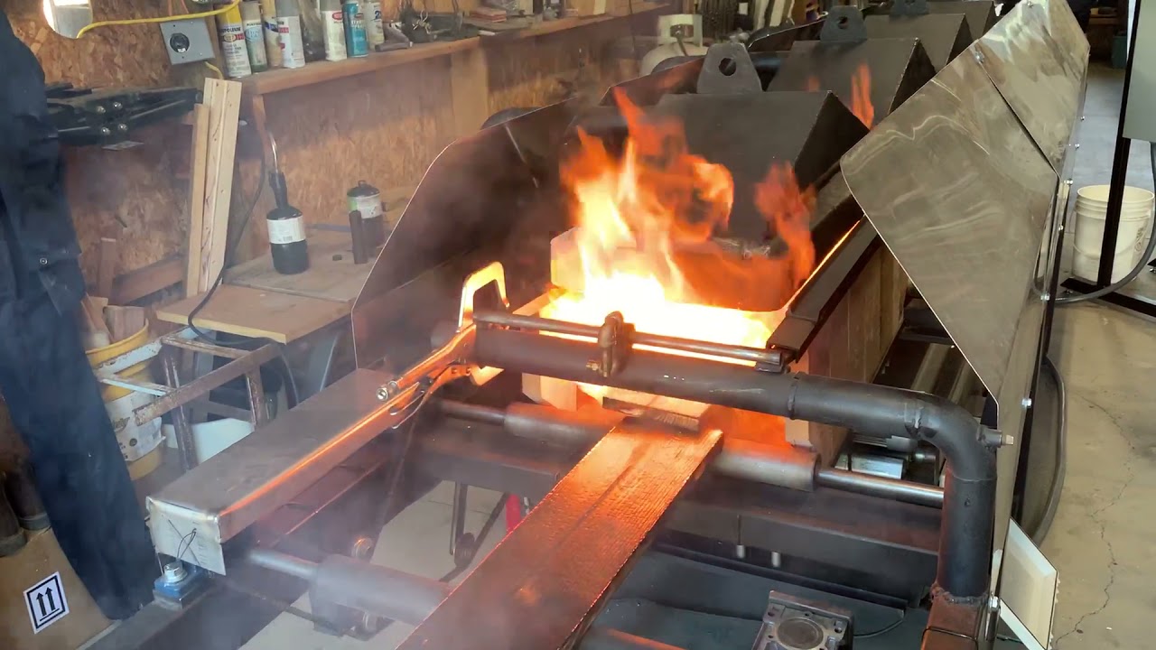 Shou Sugi Ban Machine Burn Rate and Process
