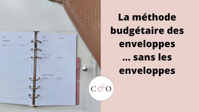 💋TUTO💋Enveloppe Budget Pailleté Format A5, Matériel Action