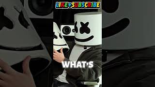 Marshmello Shows Off His Original Helmet