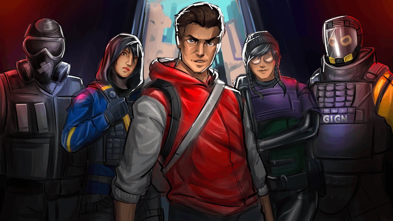 Rainbow Six Siege's MOST "Professional" Squad... (But Actually Chaos 😂)