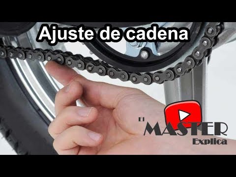 Video: ¿Qué tan apretada debe estar una cadena en una motocicleta?