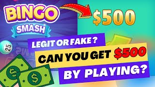 Win $500 by playing bingo? Bingo smash review - Is Bingo smash legit? screenshot 4