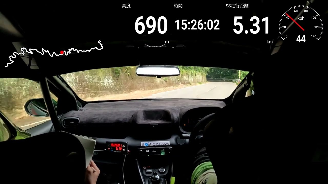 【碓氷峠を全日本ラリーマシンでフルアタック！】クラスベスト Old Usui Touge2(SS3)モントレー2025