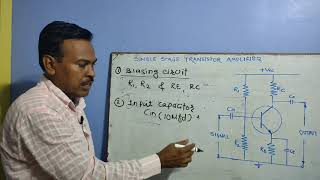 Single stage transistor Amplifier | In Marathi|