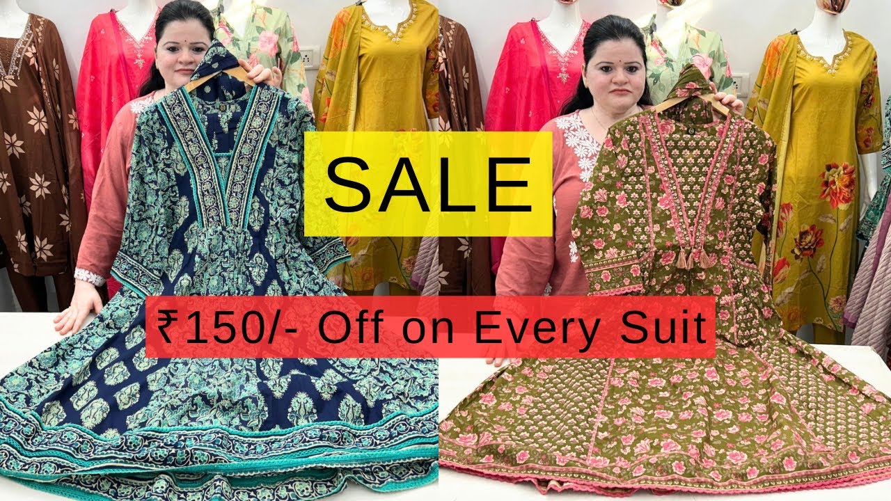 Premium Cotton suits at Amazing Discount of ₹150 on every suit by Lavish Fashion Jaipur