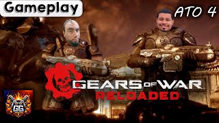 Lutando para chegar a casa do pai do Fênix | Gears of War Reloaded - Ato 4 - modo INSANO