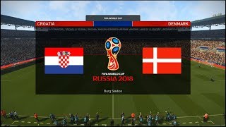 PES 2018.Хорватия-Дания