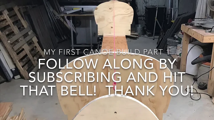 My First Canoe Build, Part 1, Canoe Strongback / Canoe Stations