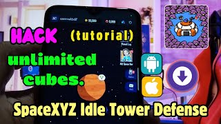 SpaceXYZ Hack  - How to Hack SpaceXYZ Idle Tower Defense Cubes For iOS MOD 2026!! screenshot 3