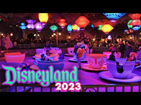 Video: Mad Tea Party Ride v Disneylandu v Kaliforniji
