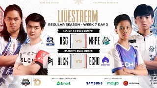 Rebroadcast of Rescheduled: (FILIPINO) MPL-PH S10 Week 7 Day 3
