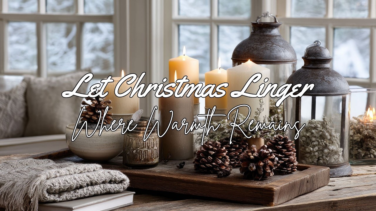 A Cozy Christmas That Lingers Into Winter | Timeless Vintage Calm for ...