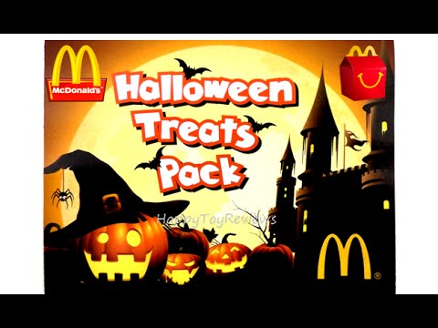 2016 McDONALD’S HALLOWEEN TREATS PACK FREE FOOD TRICK OR TREAT COUPONS HAPPY MEAL GIFT CERTIFICATES