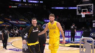 Luka Doncic vs Domantas Sabonis 2021 NBA Skills Challenge