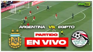 ARGENTINA VS EGIPTO EN VIVO MUNDIAL 2026 | Stream Depor