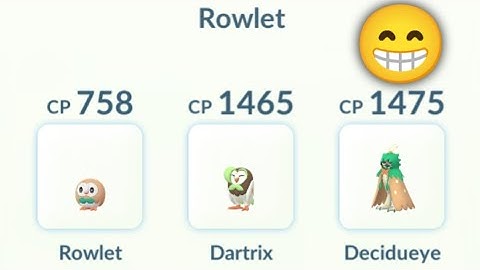 USING ROWLET EVOLUTION LINE IN POKEMON GO!...