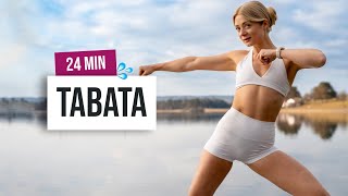 24 MIN TABATA PARTY - No Equipment, Full Body HIIT Workout ( Intermediate / Advanced )