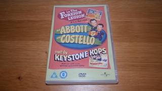 Abbott And Costello In The Foreign Legion / Meet The Keystone Kops DVD