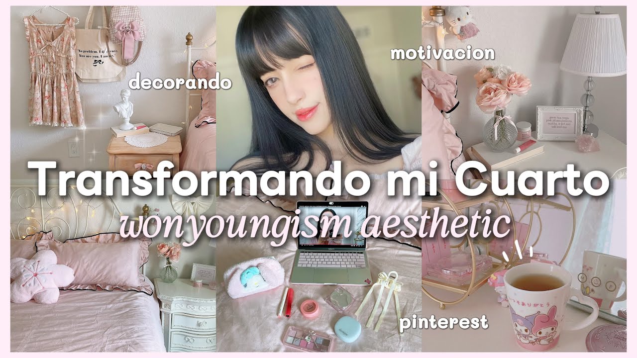 TRANSFORMANDO MI CUARTO 🎀 wonyoungism aesthetic *inspirado en pinterest*