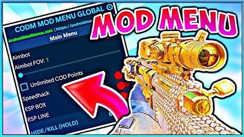 COD Mobile Mod Menu - Aimbot, UnlimitedCP, Wallhack & MORE! Android iOS