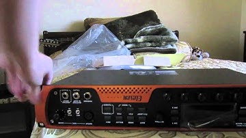 Digidesign Eleven Rack Unboxing