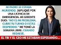 El gerente negó mi permiso de emergencia cuando mi padre murió. Tomé días libres, y cuando regresé..