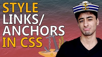 CSS LINKS | HOW TO STYLE HTML ANCHORS WITH CSS