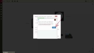 How to share a mind map on social media