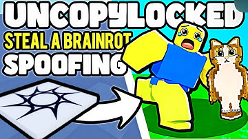 Spoofing ANIMATIONS in My UNCOPYLOCKED Steal a Brainrot in Roblox Studio!