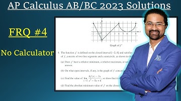 AP Calculus AB/BC 2023 solution FRQ4 AP Calculus AB 2023 answer FRQ4 AP Calculus BC 2023 answer FRQ4
