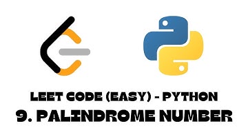 9. Palindrome Number | LeetCode | Python