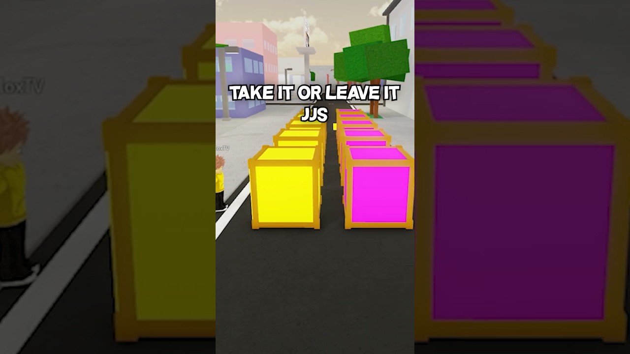 Jujutsu Shenanigans Take It Or Leave It #roblox #jujutsushenanigans