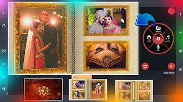 Awesome Wedding Album video editing in  kinemaster | wedding tutorial | kinemaster editing tutorial