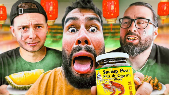 ON DÉGUSTE LES PIRES PRODUITS D'ASIE ...