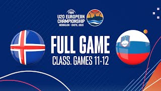Iceland v Slovenia | Full Basketball Game